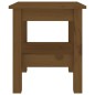 vidaXL Mesa de centro madera maciza de pino marrón miel 35x35x40 cm vidaXL Mesa de centro madera maciza de pino marrón miel 35x35x40 cm