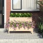 vidaXL Jardinera de madera maciza de pino 110x84x75 cm vidaXL Jardinera de madera maciza de pino 110x84x75 cm