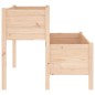 vidaXL Jardinera de madera maciza de pino 110x84x75 cm vidaXL Jardinera de madera maciza de pino 110x84x75 cm