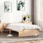 vidaXL Estructura de cama madera maciza 75x190 cm vidaXL Estructura de cama madera maciza 75x190 cm