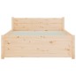 vidaXL Estructura de cama madera maciza 75x190 cm vidaXL Estructura de cama madera maciza 75x190 cm