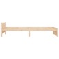 vidaXL Estructura de cama madera maciza 75x190 cm vidaXL Estructura de cama madera maciza 75x190 cm