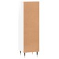 vidaXL Armario de baño madera contrachapada blanco brillo 30x30x100 cm vidaXL Armario de baño madera contrachapada blanco brillo 30x30x100 cm