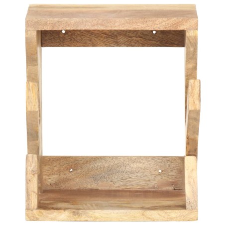 vidaXL Soporte para monopatín de pared madera de mango 25x20x30 cm