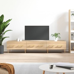 vidaXL Mueble de TV madera de ingeniería roble Sonoma 150x36x30 cm