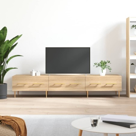 vidaXL Mueble de TV madera de ingeniería roble Sonoma 150x36x30 cm