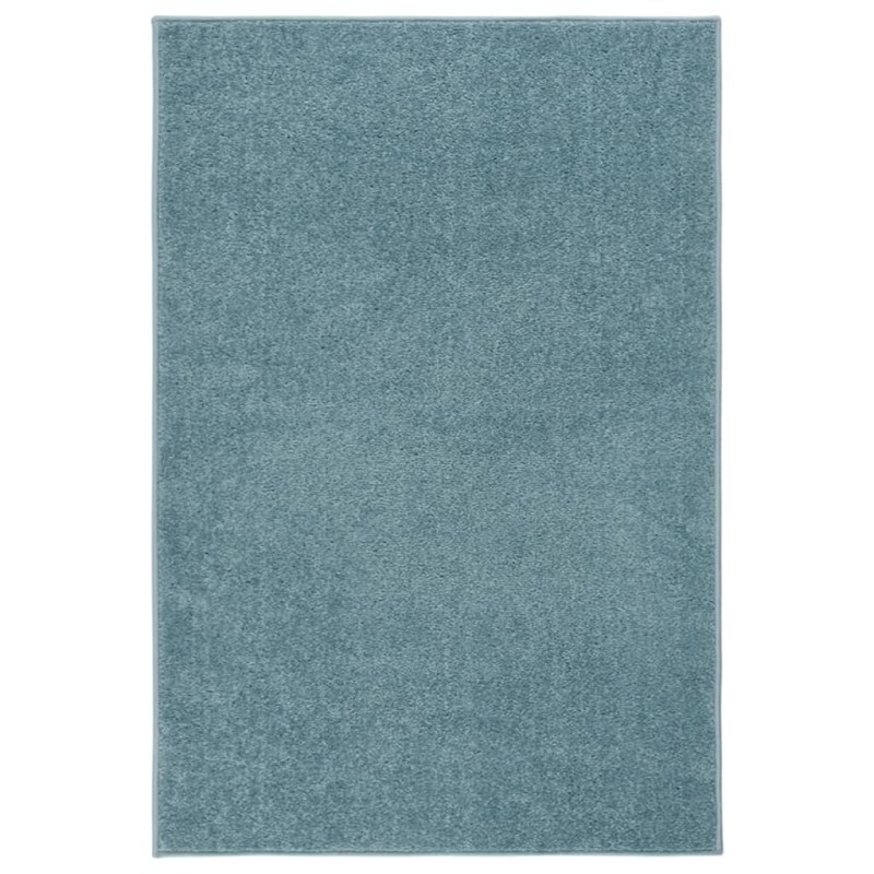 vidaXL Alfombra de pelo corto azul 200x290 cm vidaXL Alfombra de pelo corto azul 200x290 cm
