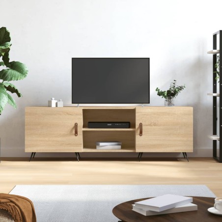 vidaXL Mueble para TV madera de ingeniería roble Sonoma 150x30x50 cm