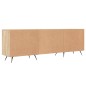 vidaXL Mueble para TV madera de ingeniería roble Sonoma 150x30x50 cm
