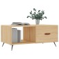 vidaXL Mesa de centro madera contrachapada roble Sonoma 90x50x40 cm vidaXL Mesa de centro madera contrachapada roble Sonoma 90x50x40 cm
