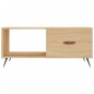 vidaXL Mesa de centro madera contrachapada roble Sonoma 90x50x40 cm vidaXL Mesa de centro madera contrachapada roble Sonoma 90x50x40 cm