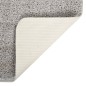 vidaXL Alfombra peluda antideslizante gris claro 140x200 cm vidaXL Alfombra peluda antideslizante gris claro 140x200 cm