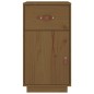 vidaXL Armario de escritorio de madera de pino marrón miel 40x50x75 cm vidaXL Armario de escritorio de madera de pino marrón miel 40x50x75 cm
