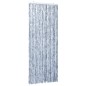 vidaXL Cortina mosquitera de chenilla plateada 90x220 cm vidaXL Cortina mosquitera de chenilla plateada 90x220 cm
