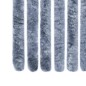 vidaXL Cortina mosquitera de chenilla plateada 90x220 cm vidaXL Cortina mosquitera de chenilla plateada 90x220 cm