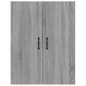 vidaXL Armario colgante madera contrachapada gris sonoma 69,5x34x90 cm vidaXL Armario colgante madera contrachapada gris sonoma 69,5x34x90 cm