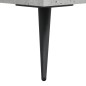 vidaXL Estantería madera de ingeniería gris hormigón 34,5x32,5x90 cm
