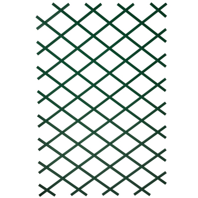 Nature Enrejado de jardín PVC 100x200 cm verde 6040704 Nature Enrejado de jardín PVC 100x200 cm verde 6040704