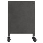 vidaXL Mueble de TV de hierro plateado 110x30x40 cm vidaXL Mueble de TV de hierro plateado 110x30x40 cm