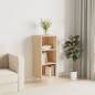 vidaXL Aparador de madera de ingeniería roble Sonoma 34,5x32,5x90 cm vidaXL Aparador de madera de ingeniería roble Sonoma 34,5x32,5x90 cm
