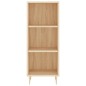 vidaXL Aparador de madera de ingeniería roble Sonoma 34,5x32,5x90 cm vidaXL Aparador de madera de ingeniería roble Sonoma 34,5x32,5x90 cm