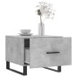 vidaXL Mesa de centro madera de ingeniería gris hormigón 50x50x40 cm vidaXL Mesa de centro madera de ingeniería gris hormigón 50x50x40 cm