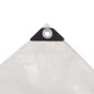 vidaXL Lona 650 g/m² 5x6 m blanca vidaXL Lona 650 g/m² 5x6 m blanca