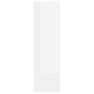 vidaXL Estantería/divisor de espacios blanco brillante 100x30x103 cm vidaXL Estantería/divisor de espacios blanco brillante 100x30x103 cm