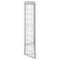 vidaXL Arriate de gaviones de trapecio acero galvanizado 100x20x100 cm vidaXL Arriate de gaviones de trapecio acero galvanizado 100x20x100 cm