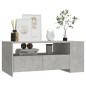 vidaXL Mesa de centro madera de ingeniería gris hormigón 102x55x42 cm vidaXL Mesa de centro madera de ingeniería gris hormigón 102x55x42 cm