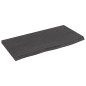 vidaXL Estante de pared madera roble tratada marrón oscuro 60x30x2 cm vidaXL Estante de pared madera roble tratada marrón oscuro 60x30x2 cm