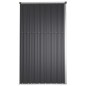 vidaXL Cobertizo de herramientas jardín acero galvanizado 225x89x161cm vidaXL Cobertizo de herramientas jardín acero galvanizado 225x89x161cm