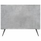 vidaXL Mesa de centro madera contrachapada gris hormigón 102x50x40 cm vidaXL Mesa de centro madera contrachapada gris hormigón 102x50x40 cm