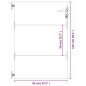 vidaXL Puerta de jardín acero corten 85x125 cm vidaXL Puerta de jardín acero corten 85x125 cm