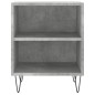 vidaXL Mesita de noche madera de ingeniería gris hormigón 40x30x50 cm vidaXL Mesita de noche madera de ingeniería gris hormigón 40x30x50 cm