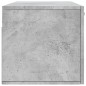 vidaXL Armario de pared madera ingeniería gris hormigón 100x36,5x35 cm vidaXL Armario de pared madera ingeniería gris hormigón 100x36,5x35 cm