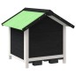 vidaXL Caseta para perros madera maciza de pino gris 65x65x61,5 cm vidaXL Caseta para perros madera maciza de pino gris 65x65x61,5 cm