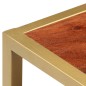 vidaXL Mesa de centro de madera maciza de acacia 90x50x40 cm vidaXL Mesa de centro de madera maciza de acacia 90x50x40 cm