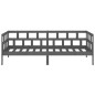 vidaXL Sofá cama madera maciza de pino gris 90x190 cm vidaXL Sofá cama madera maciza de pino gris 90x190 cm
