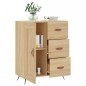 vidaXL Aparador de madera de ingeniería roble Sonoma 69,5x34x90 cm