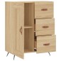 vidaXL Aparador de madera de ingeniería roble Sonoma 69,5x34x90 cm