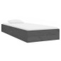 vidaXL Estructura de cama madera maciza individual gris 75x190 cm vidaXL Estructura de cama madera maciza individual gris 75x190 cm