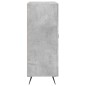 vidaXL Aparador de madera de ingeniería gris hormigón 69,5x34x90 cm vidaXL Aparador de madera de ingeniería gris hormigón 69,5x34x90 cm