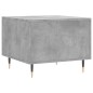 vidaXL Mesa de centro madera de ingeniería gris hormigón 50x50x40 cm vidaXL Mesa de centro madera de ingeniería gris hormigón 50x50x40 cm