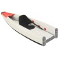 vidaXL Kayak inflable poliéster rojo 375x72x31 cm vidaXL Kayak inflable poliéster rojo 375x72x31 cm
