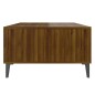vidaXL Mesa de centro madera de ingeniería marrón roble 103,5x60x35 cm