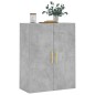 vidaXL Armario de pared gris hormigón 69,5x34x90 cm vidaXL Armario de pared gris hormigón 69,5x34x90 cm