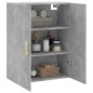 vidaXL Armario de pared gris hormigón 69,5x34x90 cm vidaXL Armario de pared gris hormigón 69,5x34x90 cm