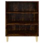 vidaXL Aparador de madera de ingeniería roble ahumado 57x35x70 cm vidaXL Aparador de madera de ingeniería roble ahumado 57x35x70 cm