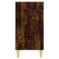vidaXL Aparador de madera de ingeniería roble ahumado 57x35x70 cm vidaXL Aparador de madera de ingeniería roble ahumado 57x35x70 cm